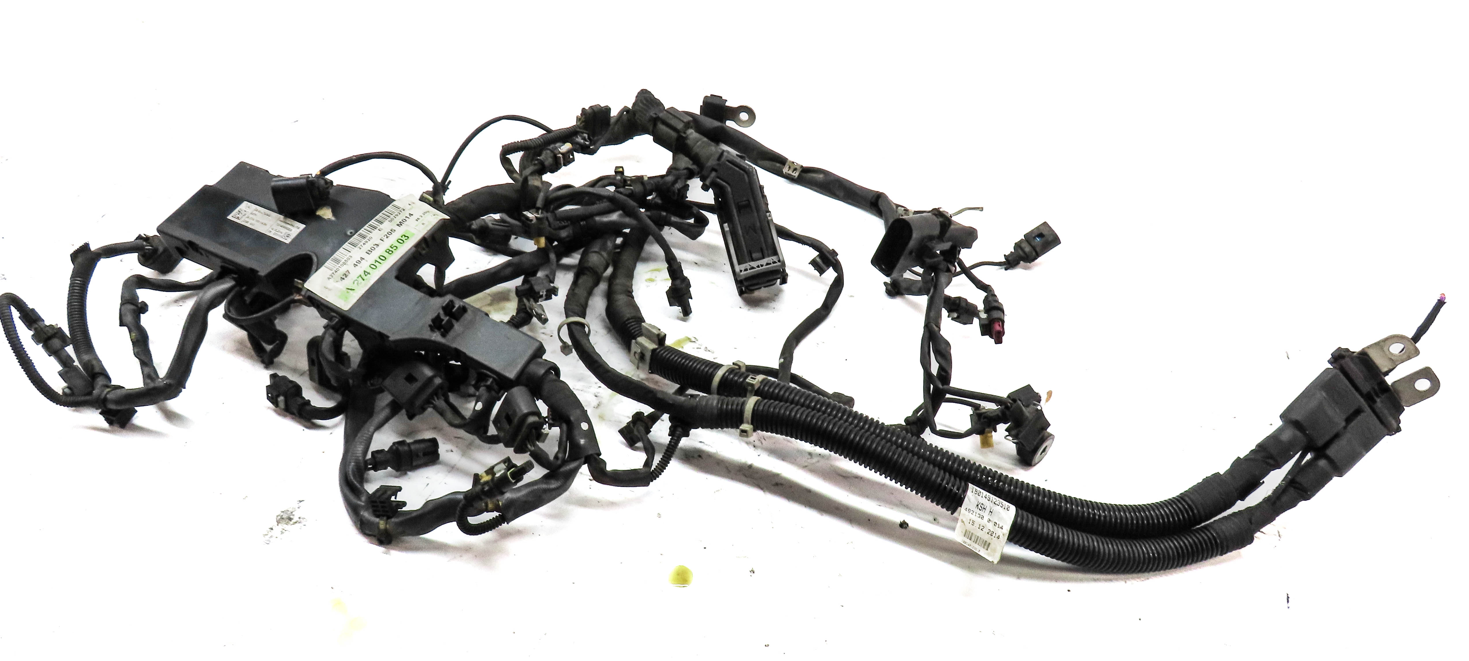 2015 MERCEDES C300 (W205) 2.0L (274.920) ENGINE MOTOR WIRE WIRING HARNESS LOOM — exact item pictured